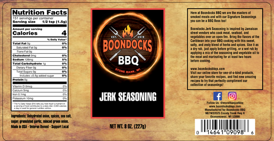 Boondocks Jerk Seasoning